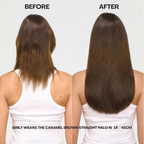 Extension capelli Halo lisci - Castano freddo