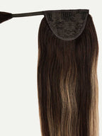 Wrap Ponytail Hair Extensions - Sun-Kissed Brown