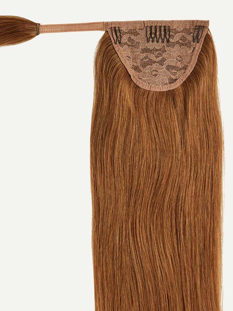 Wrap Ponytail Hair Extensions - Fiery Copper