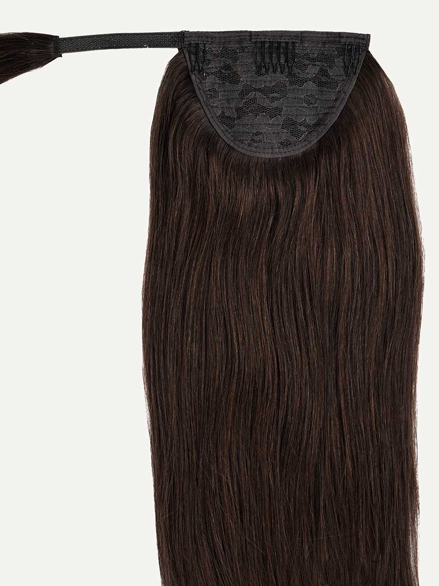 Wrap Ponytail Hair Extensions - Chocolate Brown