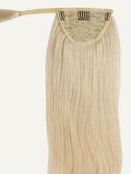 Wrap Ponytail Hair Extensions - Ice Blonde