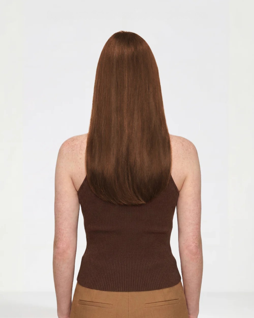 Extension Capelli Halo Lisci - Rosso Cannella
