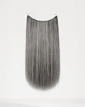 Halo Straight Hair Extensions - Grey