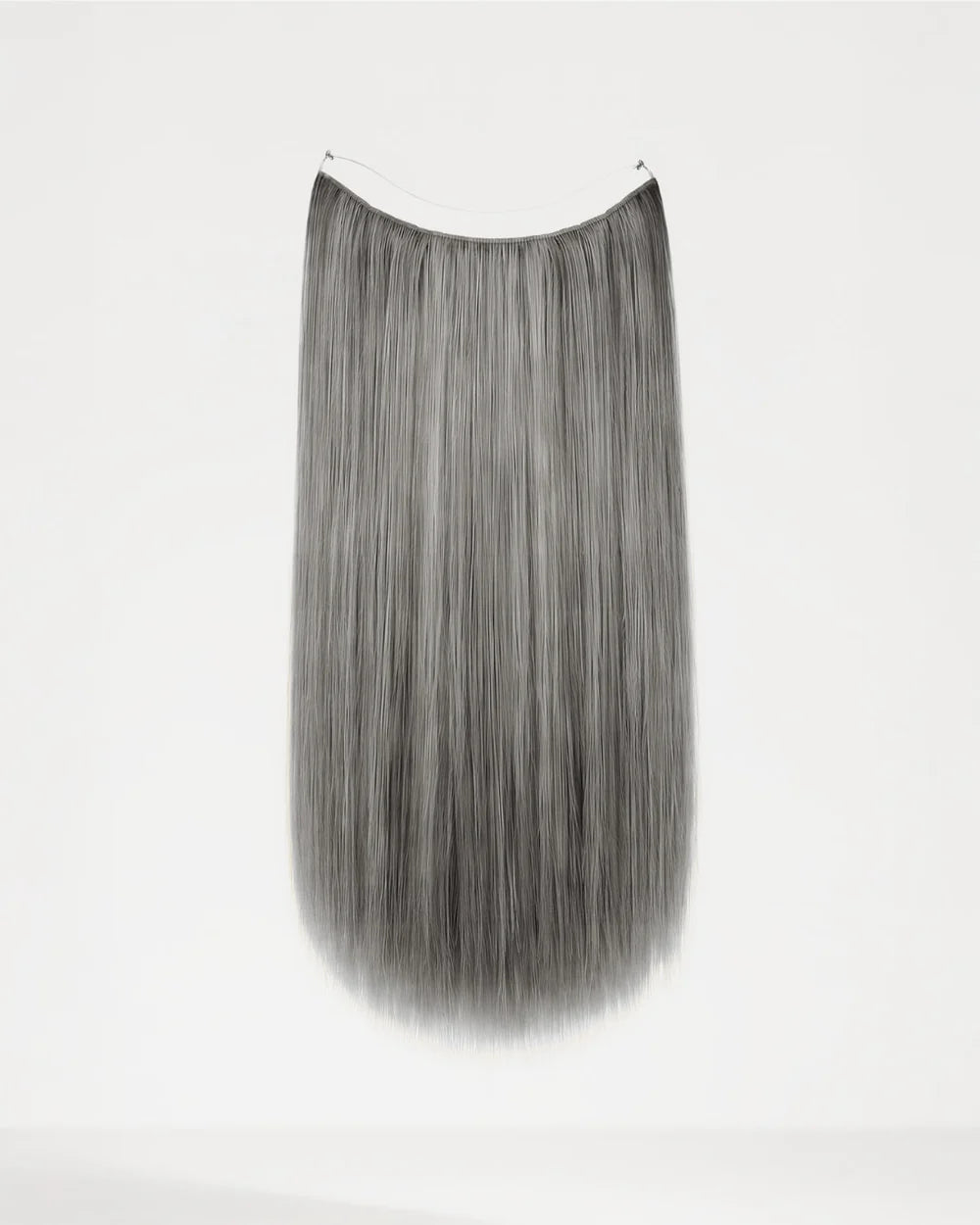 Halo Straight Hair Extensions - Grey