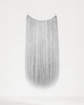 Halo Straight Hair Extensions - White