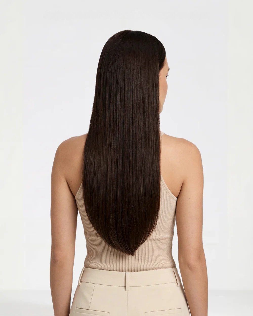 Extension capelli Halo lisci - Castano freddo