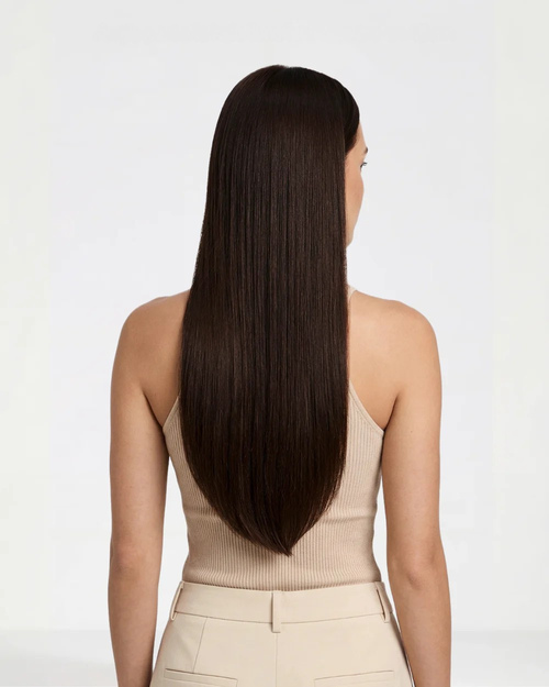 Extension capelli Halo lisci - Castano freddo