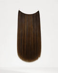 Extension per capelli Halo liscio - Marrone caramello