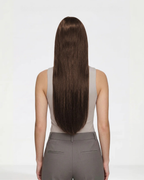 Extensions Capelli Lisci Halo - Castano