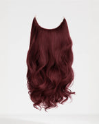 Extensions per capelli Halo mossi - Rosso ciliegia