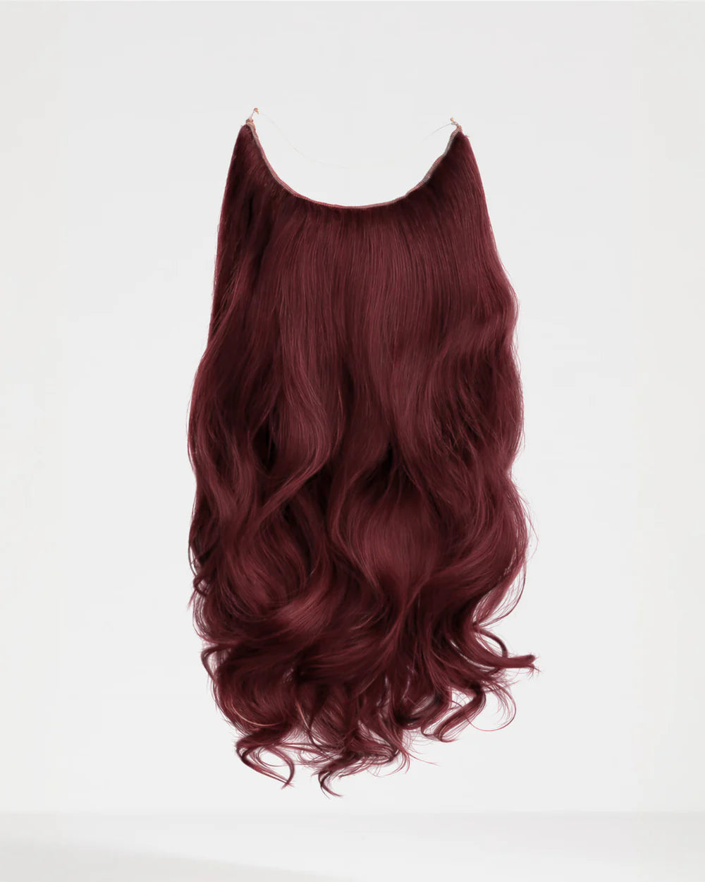 Extensions per capelli Halo mossi - Rosso ciliegia