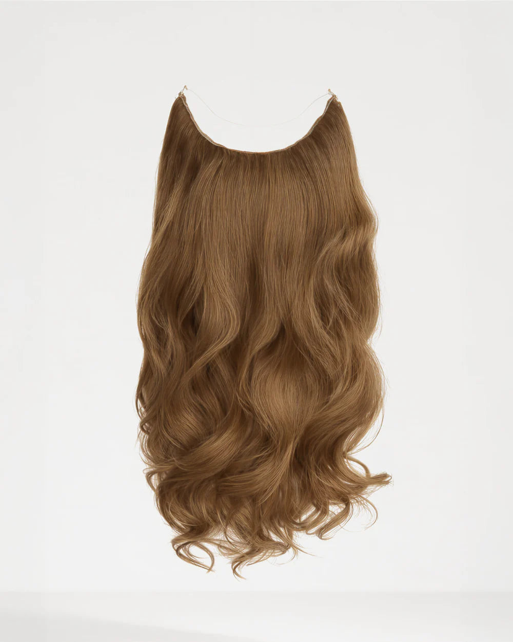 Halo Wavy Hair Extensions - Hazelnut Red